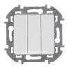 Выключатель 3-кл, винтовые клеммы, 10 AX , 250 В. Legrand/Daccord Inspiria 673540