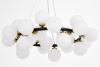 Подвесная люстра Lumina Deco Marsiada LDP 6033-25 BK+MD