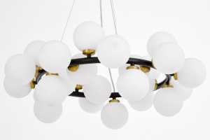 Подвесная люстра Lumina Deco Marsiada LDP 6033-25 BK+MD