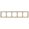 Рамка пластиковая Arlight FRM-NOBE-SFPL-5-GD 054229