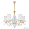 Подвесная люстра Arte Milano Florentia-3987 303987/5 Wh/Gd
