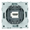 Розетка HDMI 2.0 Type A (механизм) Stekker Эмили RST00-5118-09 антрацит soft touch 50168
