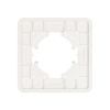 Рамка стеклянная на 1 пост Arlight FRM-OMALI-SFGS-1-WH 049675