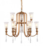 Подвесная люстра Lumina Deco Rionella LDP 8041-6+3 S.GD