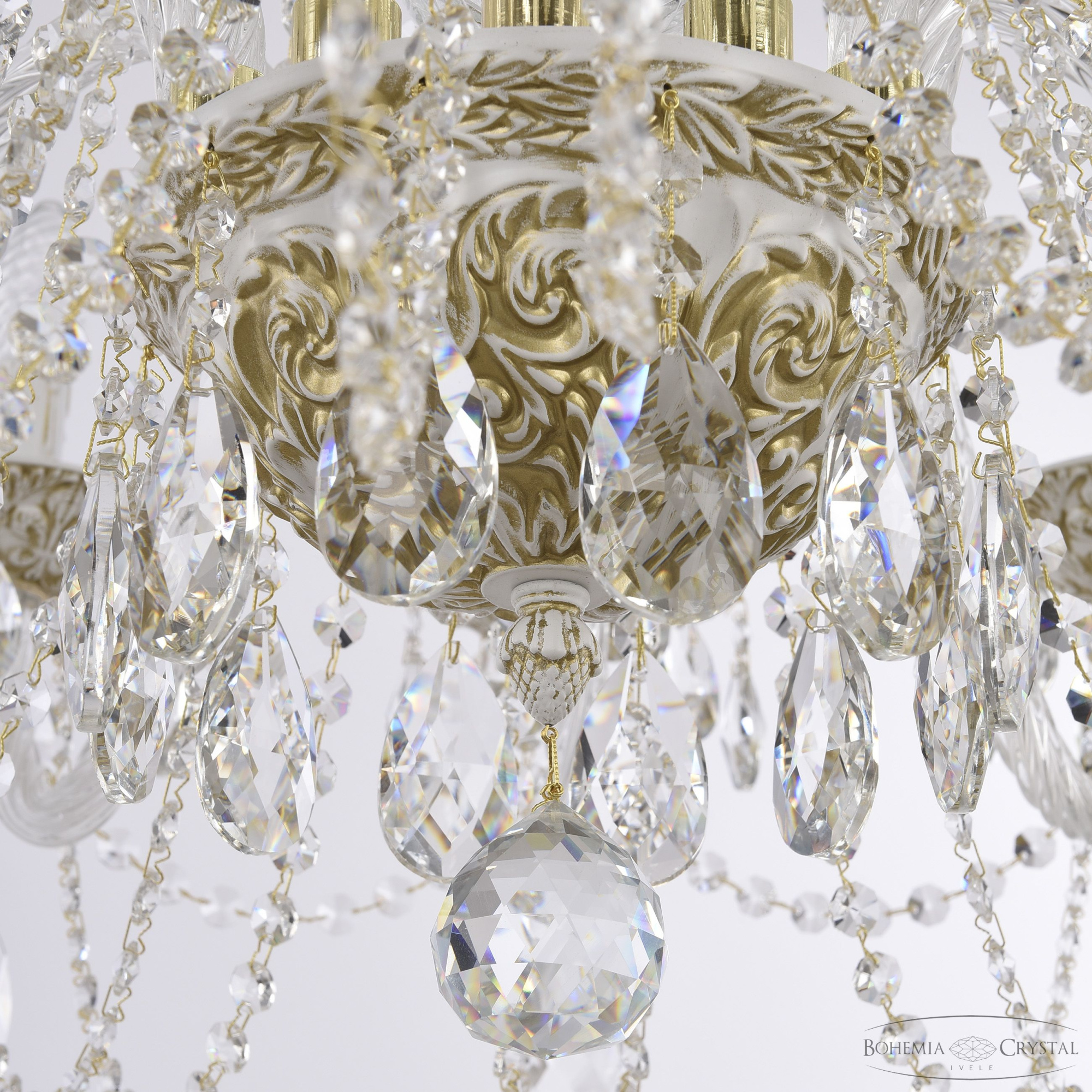 Подвесная люстра Bohemia Ivele Crystal AL16302/12/300 WMG