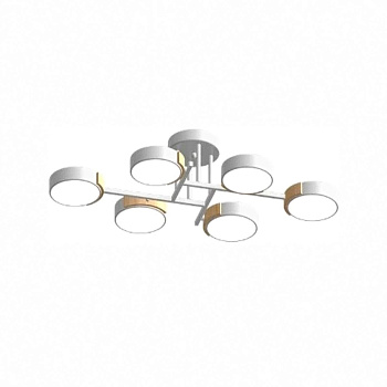 Потолочная люстра LED4U L3211-830 WH