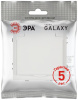 Розетка Эра Galaxy 15-2103-08 c заземлением 2P+E Schuko со шторками с крышкой 16А-250В IP20 белый матовый Б0070672