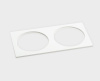 Двойная рамка Italline IT08-8038 white