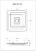 Потолочный светильник Myfar Galatea MR9011-CL