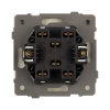 Механизм выключателя одноклавишный перекрёстный Arlight SWT-TENDO-MKX1-PL-GD (230V, 10A) 054057