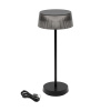 Настольная лампа аккумуляторная Arlight SP-LATIDE-1.5W Warm2700 (Черный, 125 deg, 5V) (IP54 Металл) 060834