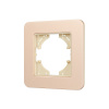 Рамка алюминиевая на 1 пост Arlight FRM-AKIRY-SFAL-1-GD 049686