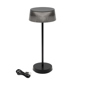 Настольная лампа аккумуляторная Arlight SP-LATIDE-1.5W Warm2700 (Черный, 125 deg, 5V) (IP54 Металл) 060834
