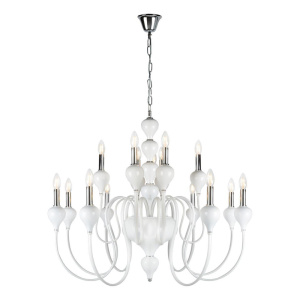 Подвесная люстра iLamp Lady 88003-10+5 WH