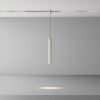 Трековый магнитный светильник Maytoni FOCUS LED TR155-1-5W4K-PT