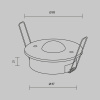 Датчики движения и освещенности Maytoni Lighting control 727001