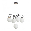 Подвесная люстра Arte Milano Neapolis 273808/4+1 BK/GD