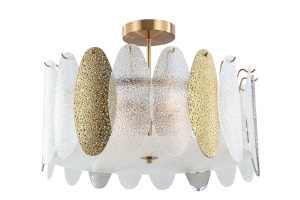 Люстра на штанге iLamp Dolce 15552-6 ANB+MULT