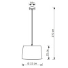 Подвесной светильник LightHall Bella LH012032