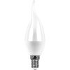 Лампа светодиодная Feron E14 7W 2700K Свеча Матовая LB-97 25475