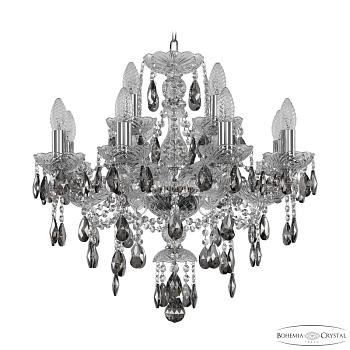 Подвесная люстра Bohemia Ivele Crystal 1415/8+4/200 Ni K731