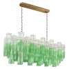 Подвесная люстра Loft IT Murano 10580/1000R Clear green