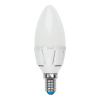 Лампа светодиодная (UL-00002411) Uniel E14 7W 4000K матовая LED-C37 7W/NW/E14/FR PLP01WH
