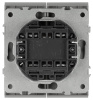 Переключатель Эра Arktik 16-1106-03 двойной 10АХ-250В алюминий Б0070366