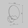 Настенный светильник Modestyle MS.202.200 BS