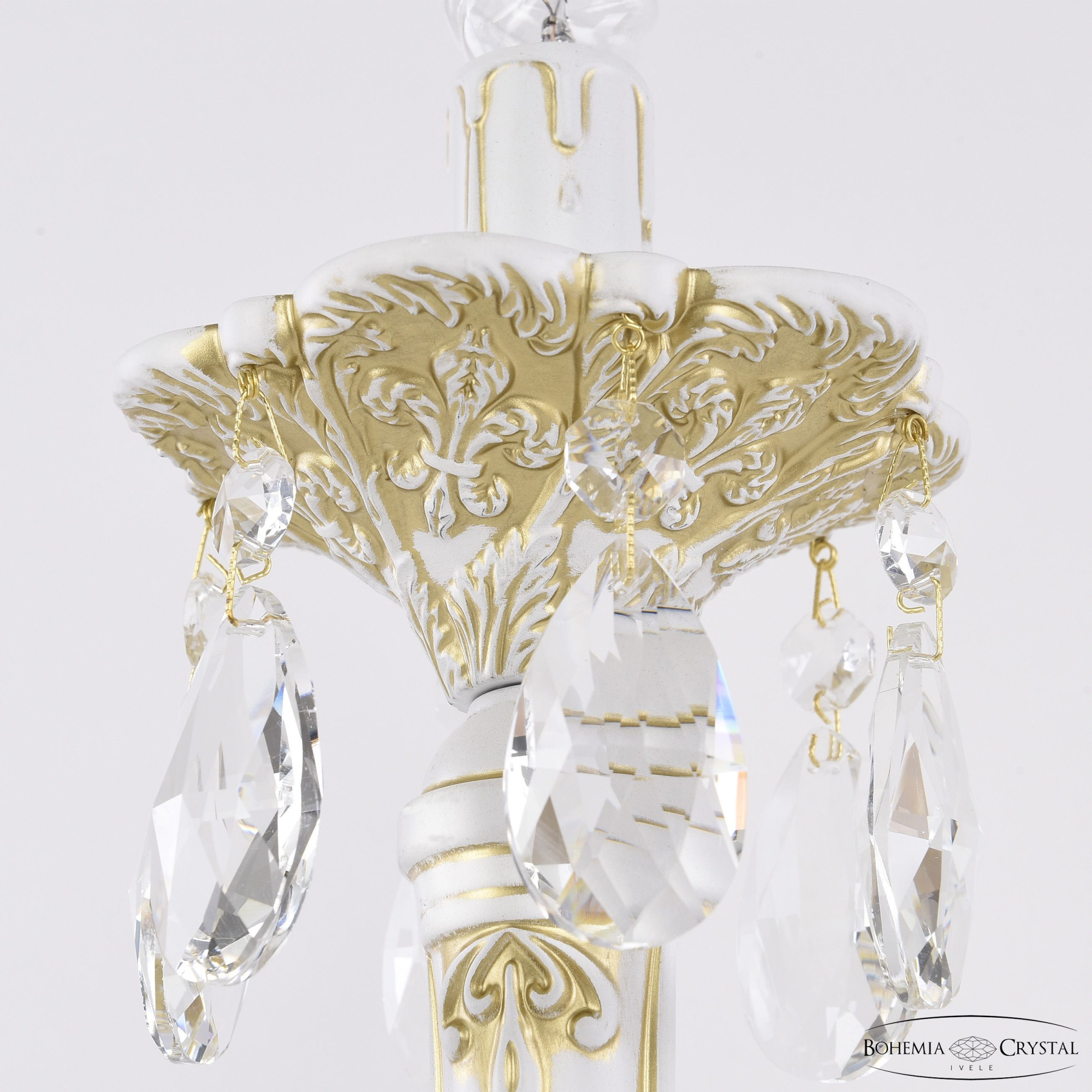 Настольная лампа Bohemia Ivele Crystal AL78100L/1-38 WMG