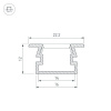 Профиль Arlight PDS-FS-2000 ANOD 038687