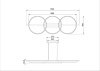 Подвесная люстра Arte Lamp Fluido A3913SP-24BK