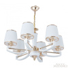 Подвесная люстра Arte Milano Florentia-2457 302457/6 Wh/Gd