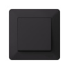Рамка 1-ая Systeme Electric AtlasDesign Air Карбон/дымчатый черный ATN221001