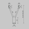 Трековый магнитный светильник Maytoni Focus LED TR157-1-12W3K-BS
