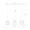 Подвесной светильник TK Lighting 11147 Sophia Green Cognac a071833