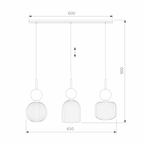 Подвесной светильник TK Lighting 11147 Sophia Green Cognac a071833