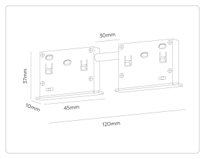 Коннектор гибкий Ambrella Light Magnetic GL2029