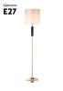 Торшер Crystal Lux MAESTRO PT1 GOLD