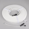 Светодиодная лента герметичная Arlight MOONLIGHT-PRO-TOP-X360-20x20mm 24V RGB (12 W/m, IP67, 10m, wire x2) (Вывод боковой) 054984