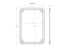 Зеркало Garda Decor KFE1270