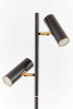 Торшер Lumina Deco Mira LDF 7731-2 BK+MD