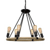 Подвесная люстра LOFT IT Rope filament Loft1861/6