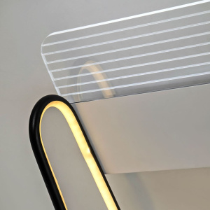 Потолочный светильник LED4U L1046-500 BK