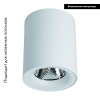 Потолочный светодиодный светильник Arte Lamp Facile A5112PL-1WH