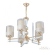 Подвесная люстра Arte Milano Florentia-6087 306087/5 Wh/Gd