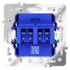 Розетка акустическая Voltum S70 VLS060301 (белый глянцевый)