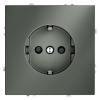 Розетка со шторками Voltum S70 VLS040206 (титан)