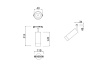 Трековый светильник Maytoni Focus LED  TR019-2-7W4K-W