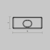 Комплект заглушек для профиля 15×06 10шт Maytoni Led Strip ALM-001-W-EC 642020